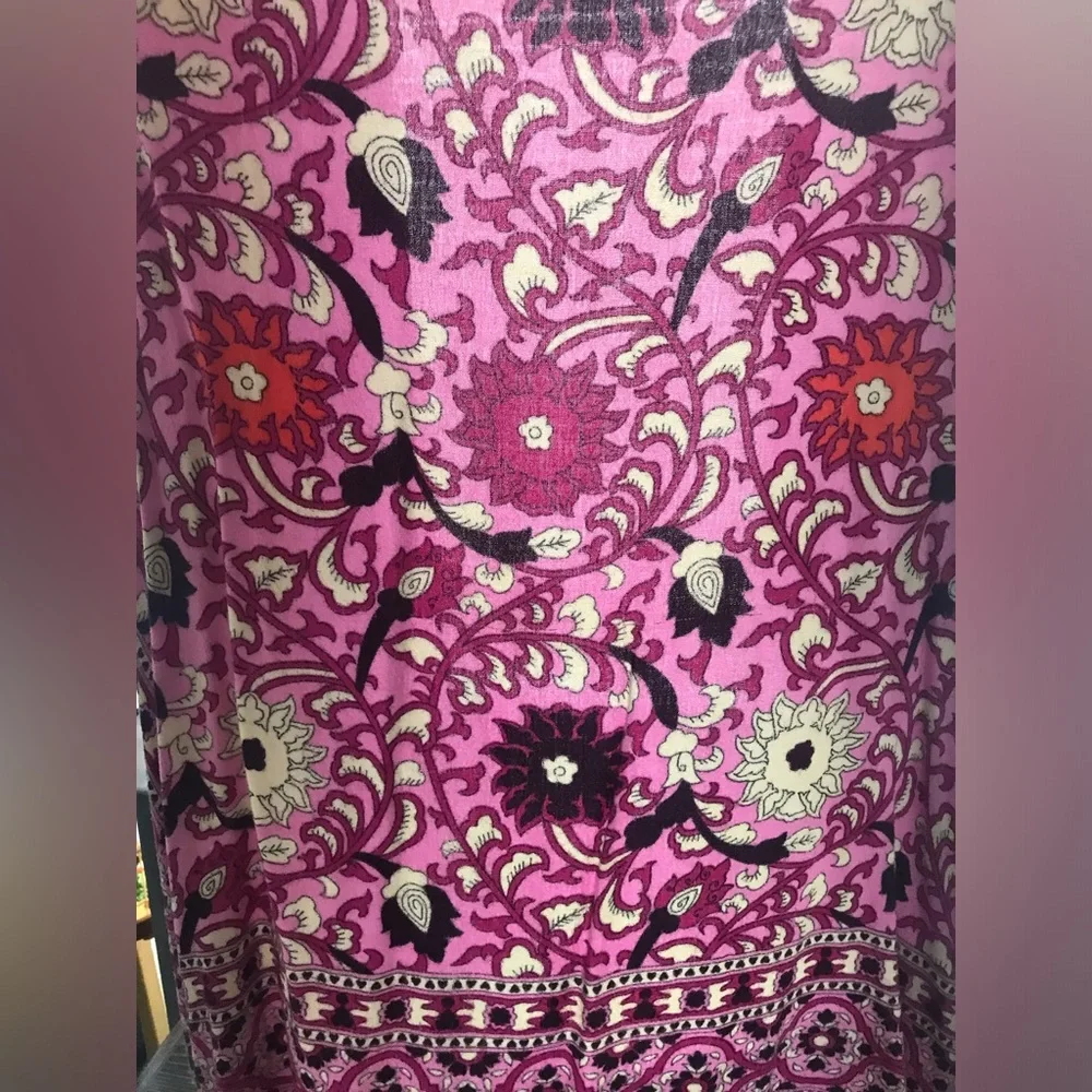 Free People Vibrant Pink and Purple Kimono - Picture 10 of 11